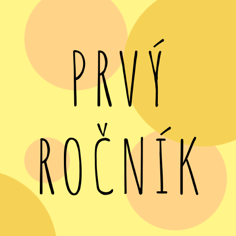 Prvý ročník